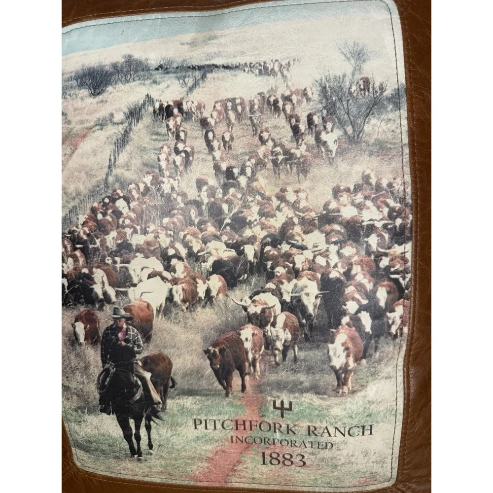Western Leather Rectangle Graphic Throw Accent Pillow Cowboy Ranch